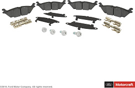 Колодки тормозные задние Ford F150 , RAPTOR 2017-2020   