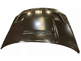 Капот Ram 1500 2019-2025 Sport & Rebel With Vents Silencer And Black 1500 Center Bezel 